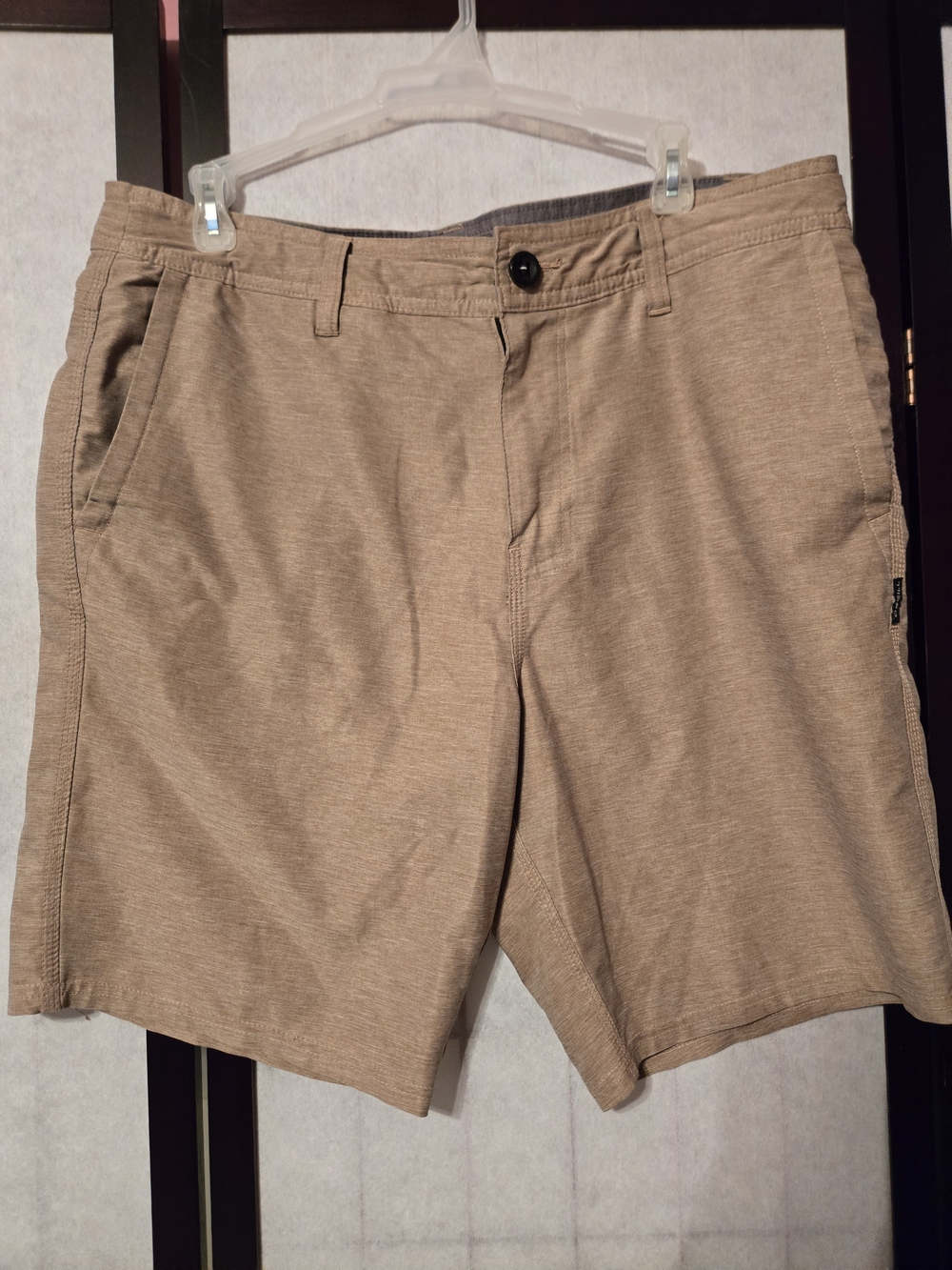 O'Neill Hybrid Men's Performance Shorts in Tan